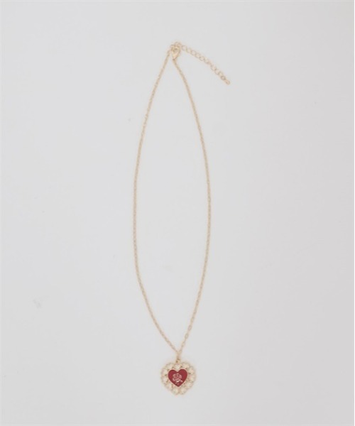 axes femme（アクシーズファム）の「ハートモチーフネックレス（ネックレス・レディース・ゴールド/シルバー・FREE）」の2枚目の写真