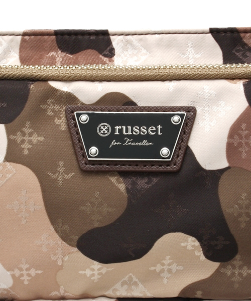 russet for traveller（ラシット　フォー トラベラー）の「横型ショルダーバッグ【Shoulder】（ショルダーバッグ・レディース・カモフラージュ・FREE）」の5枚目の写真