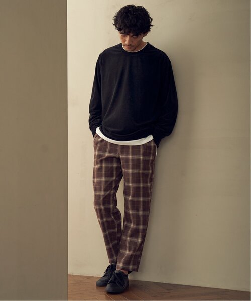 ikka（イッカ）の「カットコールフェイクレイヤードプルオーバー（Tシャツ/カットソー・メンズ・オリーブ/ブラック/ベージュ/ブルー・XL/M/L/S）」の5枚目の写真