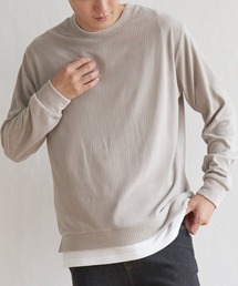 ikka | カットコールフェイクレイヤードプルオーバー(Tシャツ/カットソー)