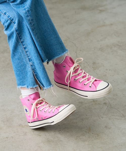 CONVERSE(コンバース)の「【CONVERSE/コンバース】ALL STAR BURNTCOLORS HI(スニーカー・レディース・ピンク/ブルー/ブラック・24.5cm/23.5cm)」の5枚目の写真