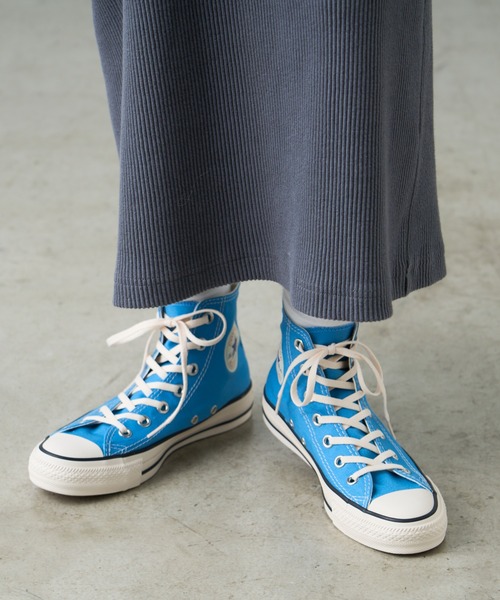 CONVERSE(コンバース)の「【CONVERSE/コンバース】ALL STAR BURNTCOLORS HI(スニーカー・レディース・ピンク/ブルー/ブラック・24.5cm/23.5cm)」の6枚目の写真