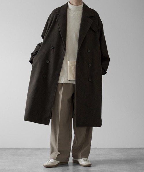 RUUBON（ルーボン）の「【RUUBON】 stretch center press slacks / ストレッチ センタープレス スラックス（スラックス・メンズ・ブラック/ベージュ・S/M/L）」の8枚目の写真