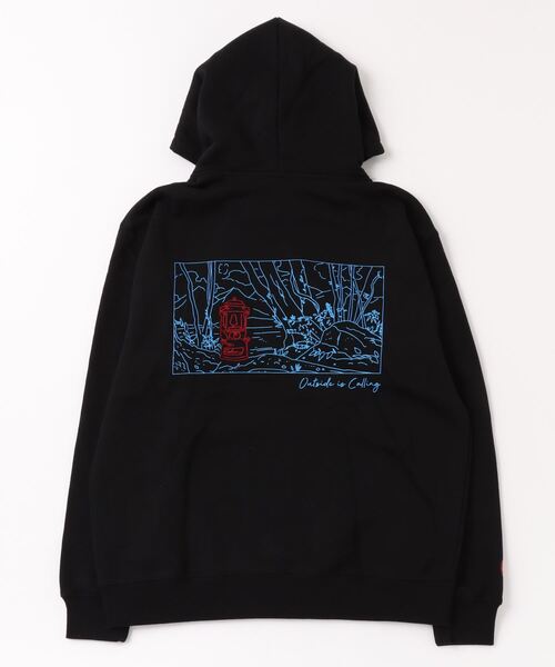 COLEMAN（コールマン）の「【 Coleman / コールマン 】ランドスケープラインアートスウェットフーディー パーカー CM5522ArtHoodie KFI（パーカー・メンズ・ホワイト/グレー/ブラック・S/L/XL/M）」の5枚目の写真