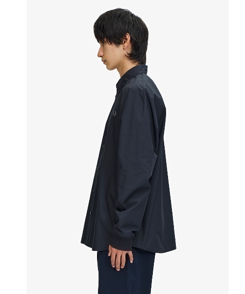 【美品】Fred perry Raglan Ribbed Cuff Shirt FRED PERRY（フレッドペリー）の「Raglan Rib Cuff Shirt（シャツ