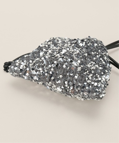 B.C STOCK（ベーセーストック）の「《追加》スパンコール巾着（ショルダーバッグ・レディース・ブラック/シルバー/その他・FREE）」の12枚目の写真