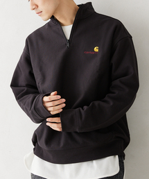 Carhartt WIP | 【CARHARTT WIP / カーハート ダブリューアイピー】HALF ZIP AMERICAN SCRIPT SW(Tシャツ/カットソー)