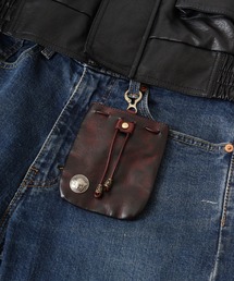 1004ST（イチマルマルヨンエスティー）の「牛革 ビンテージウエストバッグ（ボディバッグ/ウエストポーチ）」