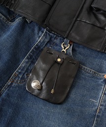 1004ST（イチマルマルヨンエスティー）の「牛革 ビンテージウエストバッグ（ボディバッグ/ウエストポーチ）」