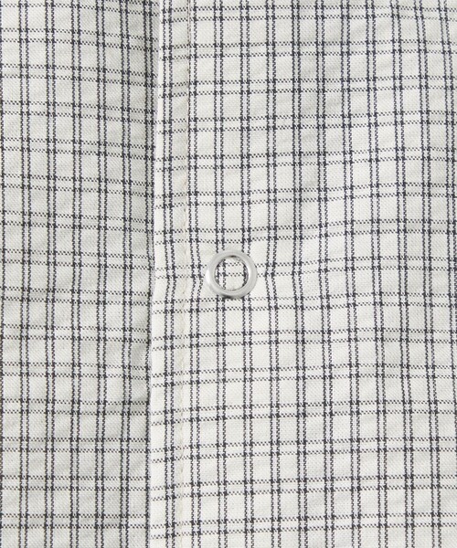 green label relaxing（グリーンレーベルリラクシング）の「【WEB限定】＜GLR or＞プレイド チェック柄 リラックス 長袖 シャツ（シャツ/ブラウス・メンズ・ベージュ/オフホワイト・S/L/M）」の16枚目の写真