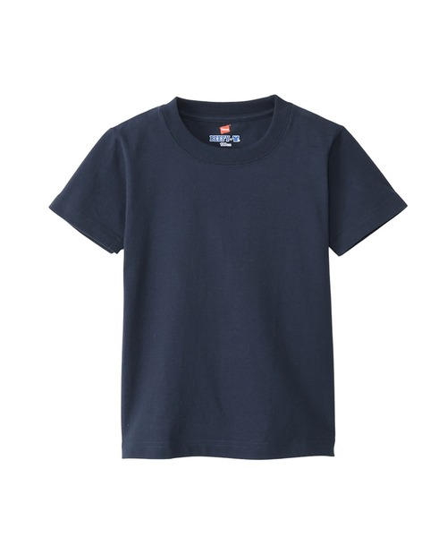 HANES(ヘインズ)の「【Hanes/ヘインズ】キッズ ビーフィー ショートスリーブTシャツ(Tシャツ/カットソー・キッズ・ホワイト/ブラック/ネイビー/ヘザーグレー・100/160/140/120)」の4枚目の写真