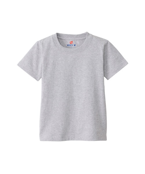 HANES(ヘインズ)の「【Hanes/ヘインズ】キッズ ビーフィー ショートスリーブTシャツ(Tシャツ/カットソー・キッズ・ホワイト/ブラック/ネイビー/ヘザーグレー・100/160/140/120)」の3枚目の写真