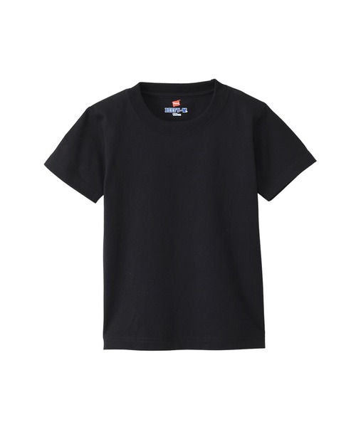 HANES(ヘインズ)の「【Hanes/ヘインズ】キッズ ビーフィー ショートスリーブTシャツ(Tシャツ/カットソー・キッズ・ホワイト/ブラック/ネイビー/ヘザーグレー・100/160/140/120)」の1枚目の写真