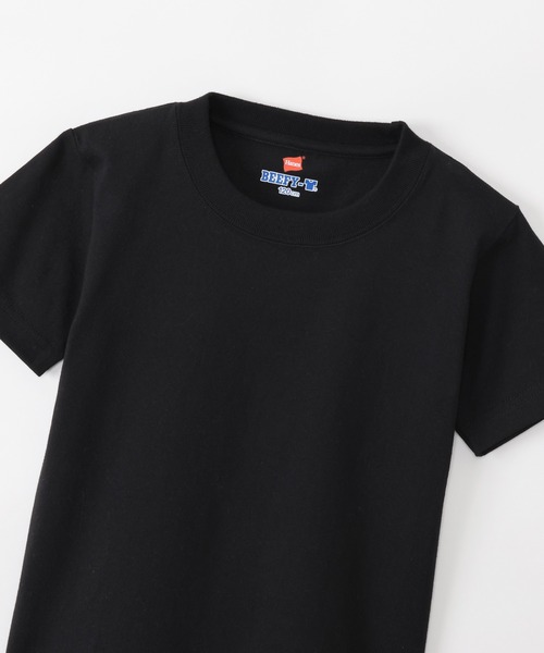 HANES(ヘインズ)の「【Hanes/ヘインズ】キッズ ビーフィー ショートスリーブTシャツ(Tシャツ/カットソー・キッズ・ホワイト/ブラック/ネイビー/ヘザーグレー・100/160/140/120)」の19枚目の写真