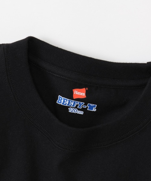 HANES(ヘインズ)の「【Hanes/ヘインズ】キッズ ビーフィー ショートスリーブTシャツ(Tシャツ/カットソー・キッズ・ホワイト/ブラック/ネイビー/ヘザーグレー・100/160/140/120)」の20枚目の写真