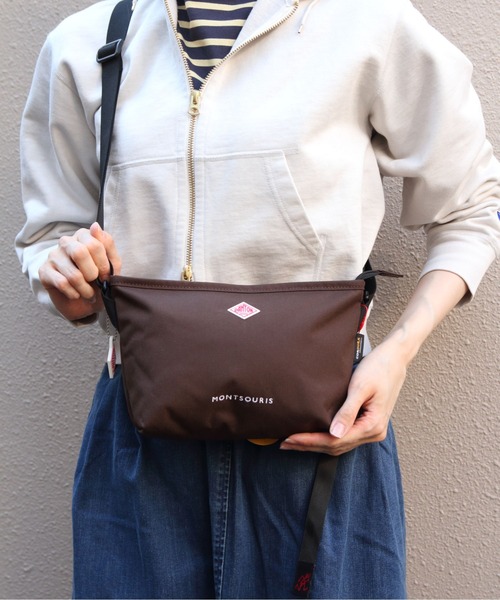 DANTON(ダントン)の「DANTON/ダントン モンスリ MONTSOURIS(ショルダーバッグ・レディース・ダークグレー/ブルー/グレイッシュベージュ/ブラック/パープル/ダークブラウン・FREE)」の3枚目の写真