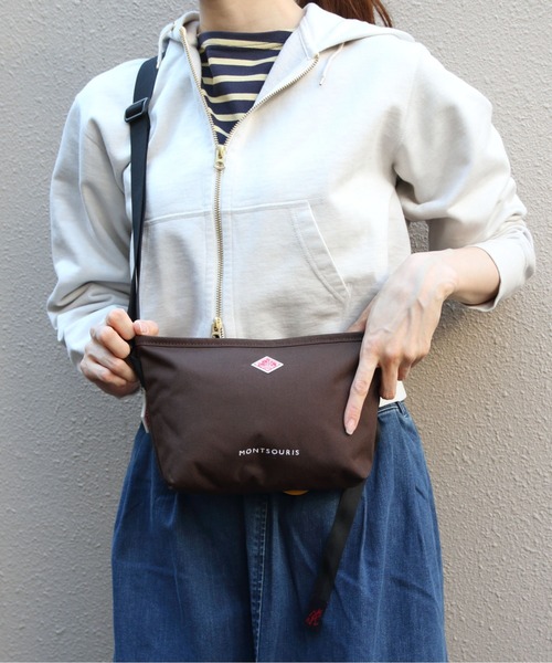 DANTON(ダントン)の「DANTON/ダントン モンスリ MONTSOURIS(ショルダーバッグ・レディース・ダークグレー/ブルー/グレイッシュベージュ/ブラック/パープル/ダークブラウン・FREE)」の18枚目の写真