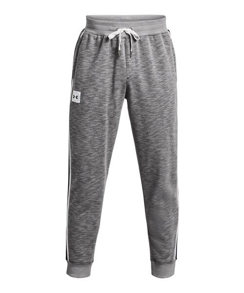 UNDER ARMOUR(アンダーアーマー)の「UAエッセンシャルヘリテージ フリース ジョガーパンツ(トレーニング/メンズ)(その他パンツ・メンズ・グレー・S/XXL/XL/M/L)」の4枚目の写真