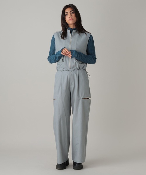 FOREVER 21（フォーエバー トゥエンティーワン）の「【2024SS】ユーティリティベスト（ベスト・レディース・グレー/ブラック/グリーン・FREE）」の10枚目の写真