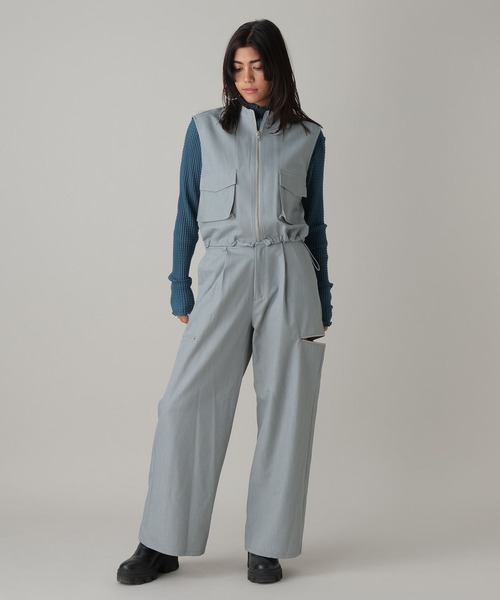 FOREVER 21（フォーエバー トゥエンティーワン）の「【2024SS】ユーティリティベスト（ベスト・レディース・グレー/ブラック/グリーン・FREE）」の6枚目の写真