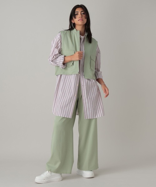 FOREVER 21（フォーエバー トゥエンティーワン）の「【2024SS】ユーティリティベスト（ベスト・レディース・グレー/ブラック/グリーン・FREE）」の16枚目の写真