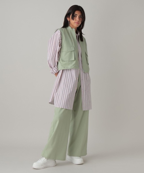 FOREVER 21（フォーエバー トゥエンティーワン）の「【2024SS】ユーティリティベスト（ベスト・レディース・グレー/ブラック/グリーン・FREE）」の22枚目の写真