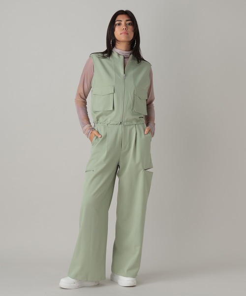 FOREVER 21（フォーエバー トゥエンティーワン）の「【2024SS】ユーティリティベスト（ベスト・レディース・グレー/ブラック/グリーン・FREE）」の14枚目の写真