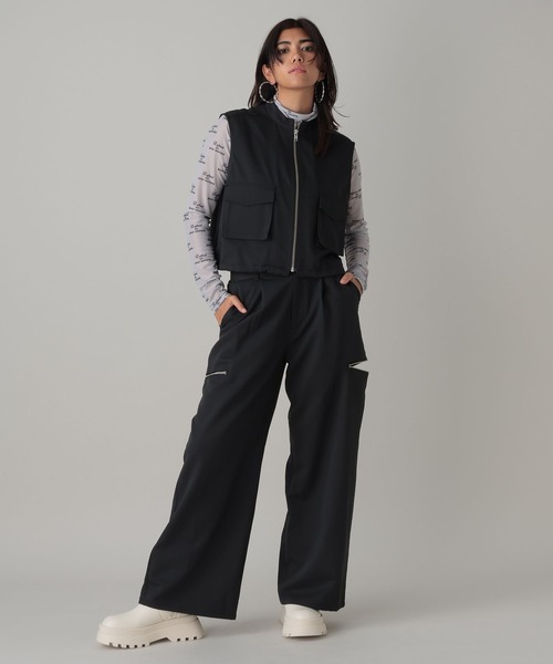 FOREVER 21（フォーエバー トゥエンティーワン）の「【2024SS】ユーティリティベスト（ベスト・レディース・グレー/ブラック/グリーン・FREE）」の20枚目の写真
