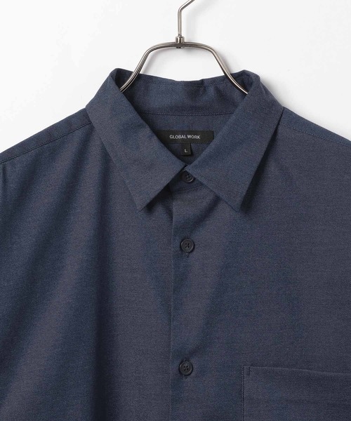 GLOBAL WORK(グローバルワーク)の「アーバンデニムシャツ/984983(シャツ/ブラウス・メンズ・ネイビー・LARGE/MEDIUM/X-LARGE/SMALL)」の12枚目の写真