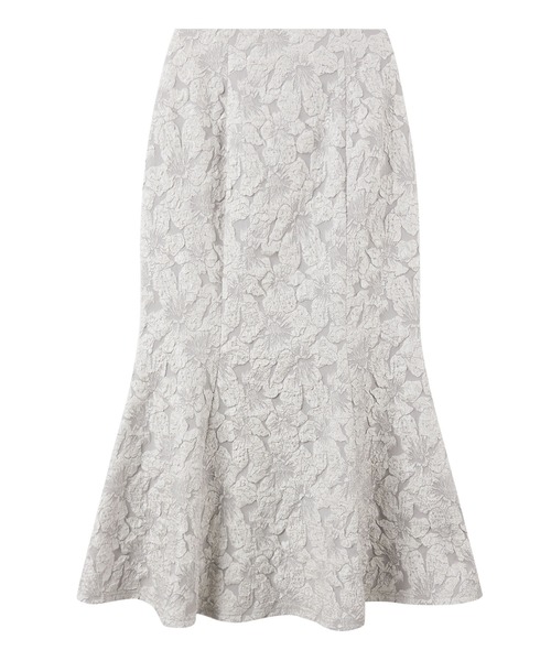 SAISON DE PAPILLON(セゾンドパピヨン)の「【大人気】フクレジャガードマーメイドミモレ丈スカート 綺麗 スタイルアップ(スカート・レディース・ブラック/グレー/ブルーグレー/ピンクベージュ・S/M/L/XL)」の5枚目の写真