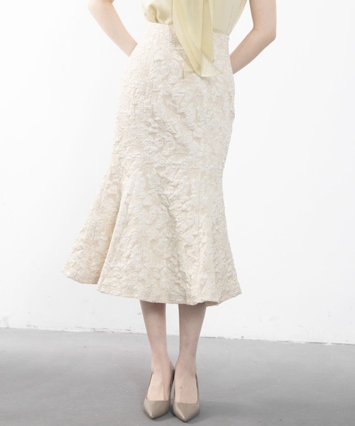 SAISON DE PAPILLON(セゾンドパピヨン)の「【大人気】フクレジャガードマーメイドミモレ丈スカート 綺麗 スタイルアップ(スカート・レディース・ブラック/グレー/ブルーグレー/ピンクベージュ・S/M/L/XL)」の21枚目の写真