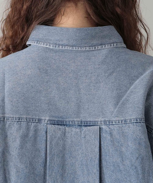 デニムビッグシャツ　現行品　未使用　2024SS DENIM BIG SHIRTS – GINZA SIX | GSIX | ギンザ シックス | 銀座