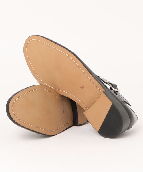 ARTESANOS（アルテサノス）の「【ARTESANOS/アルテサノス】Tストラップ　ローファー パンプス レザーシューズ（パンプス・レディース・ブラック・37/36/38）」の3枚目の写真