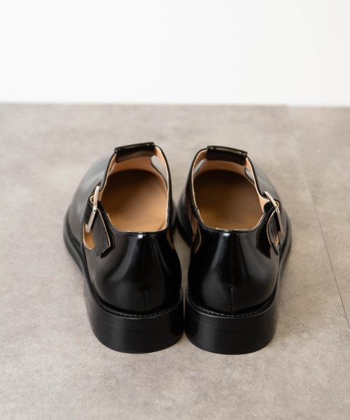 ARTESANOS（アルテサノス）の「【ARTESANOS/アルテサノス】Tストラップ　ローファー パンプス レザーシューズ（パンプス・レディース・ブラック・37/36/38）」の7枚目の写真