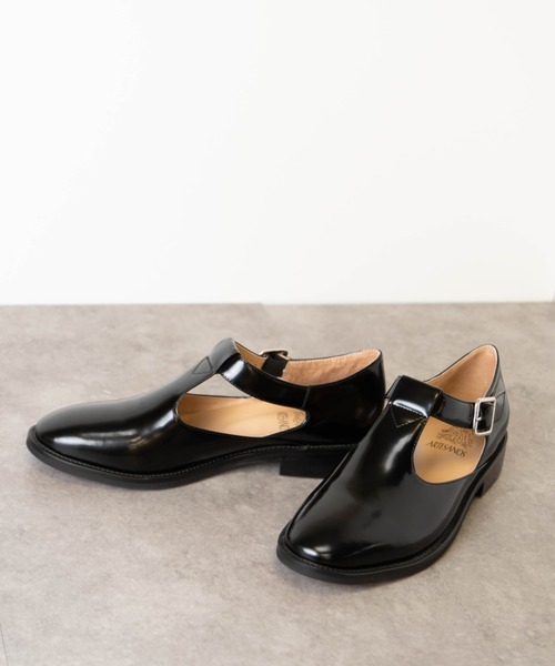 ARTESANOS（アルテサノス）の「【ARTESANOS/アルテサノス】Tストラップ　ローファー パンプス レザーシューズ（パンプス・レディース・ブラック・37/36/38）」の6枚目の写真