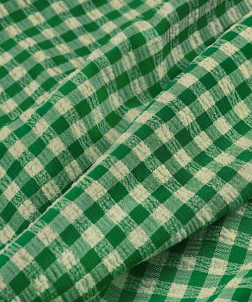 BRANSHES（ブランシェス）の「【お揃い】ギンガムチェックジャンパースカート（スカート・キッズ・ネイビー/グリーン・130/140/150/90/100/110/120）」の13枚目の写真