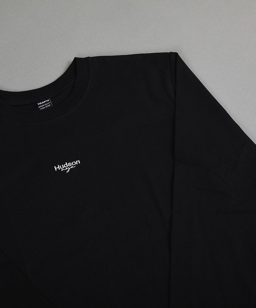 VIBGYOR(ヴィブジョー)の「ヘヴィウェイト天竺 刺繍 長袖 クルーネック(Tシャツ/カットソー・メンズ・ホワイト/ブラック/ベージュ・MEDIUM/LARGE)」の13枚目の写真