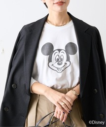 journal standard L'essage | 《追加3》【AYAKANEKO×L’ESSAGE】MICKEY Tシャツ(Tシャツ/カットソー)