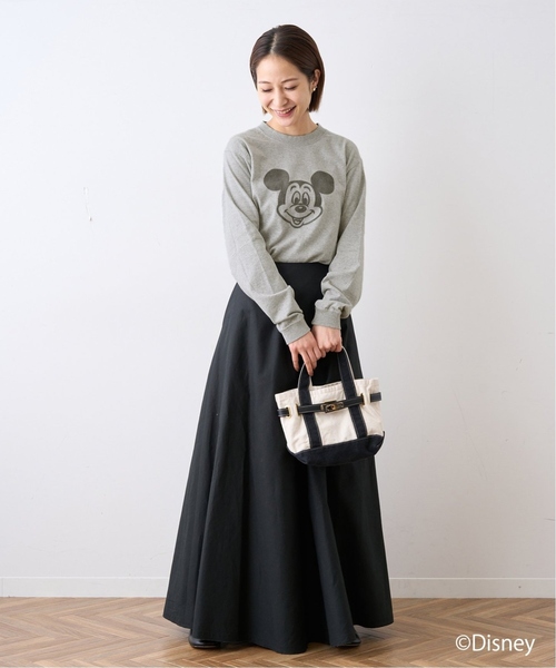 journal standard L'essage（ジャーナルスタンダードレサージュ）の「《追加3》【AYAKANEKO×L’ESSAGE】MICKEY Tシャツ（Tシャツ/カットソー・レディース・グレー/ホワイト・FREE）」の7枚目の写真