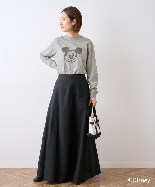 journal standard L'essage（ジャーナルスタンダードレサージュ）の「《追加3》【AYAKANEKO×L’ESSAGE】MICKEY Tシャツ（Tシャツ/カットソー・レディース・グレー/ホワイト・FREE）」の8枚目の写真