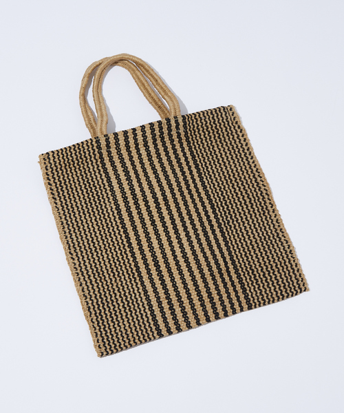 ＊新品未使用Jute Poresh Bagバッグ＊マイソンベンガル MAISON BENGAL NEW JUTE PORESH BAG[KW44-ET-364]｜URBAN
