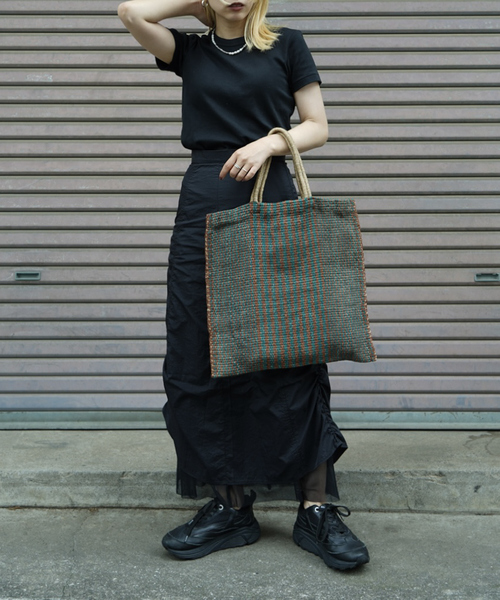 【MaisonBengal】 Jute Poresh Bag（トートバッグ）｜MAISON BENGAL（マイソンベンガル）