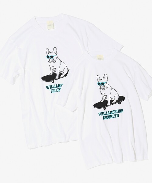 BEAMS T（ビームスティー）の「fLAnsisCA / Print Tshirt 24SS ①（Tシャツ/カットソー・メンズ・ホワイト/ライトブルー・S/M/L/XL）」の2枚目の写真