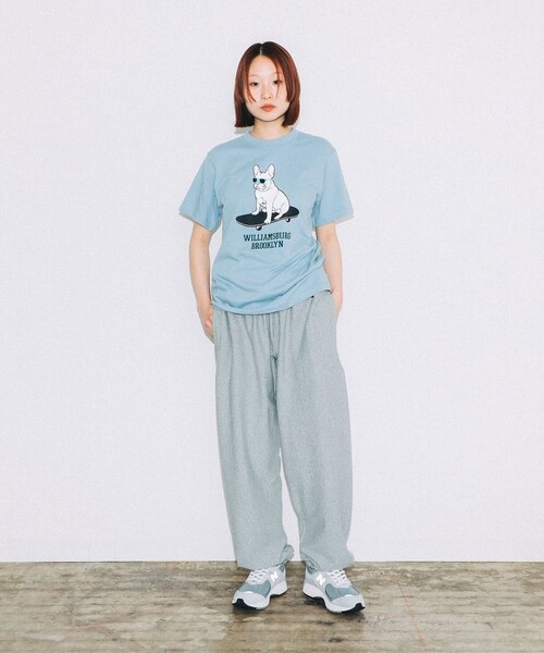 BEAMS T（ビームスティー）の「fLAnsisCA / Print Tshirt 24SS ①（Tシャツ/カットソー・メンズ・ホワイト/ライトブルー・S/M/L/XL）」の4枚目の写真