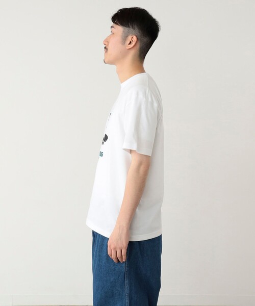 BEAMS T（ビームスティー）の「fLAnsisCA / Print Tshirt 24SS ①（Tシャツ/カットソー・メンズ・ホワイト/ライトブルー・S/M/L/XL）」の10枚目の写真