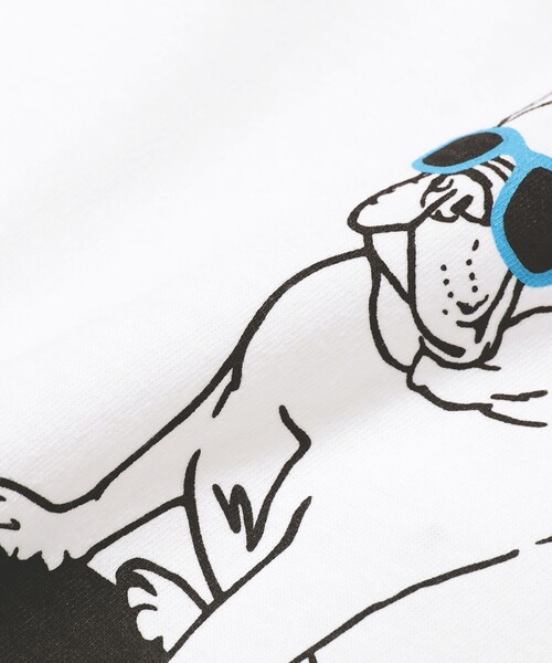 BEAMS T（ビームスティー）の「fLAnsisCA / Print Tshirt 24SS ①（Tシャツ/カットソー・メンズ・ホワイト/ライトブルー・S/M/L/XL）」の21枚目の写真