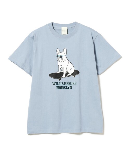 BEAMS T（ビームスティー）の「fLAnsisCA / Print Tshirt 24SS ①（Tシャツ/カットソー・メンズ・ホワイト/ライトブルー・S/M/L/XL）」の22枚目の写真