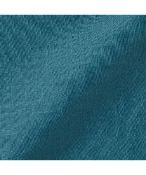 無印良品（ムジルシリョウヒン）の「シャツの生地でつくった　リネン　ハンカチ　４６×４６ｃｍ（ハンカチ/ハンドタオル・レディース・スモーキーグリーン系/ライトイエロー・FREE）」の3枚目の写真