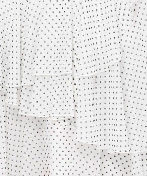 【セール】■2024春夏新作■ランダムティアードドットロングスカート/MM417217（スカート）｜MISCH MASCH（ミッシュマッシュ）