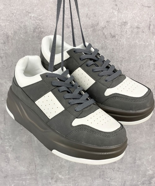 WEGO（ウィゴー）の「WEGO/ベーシックスニーカー（スニーカー・レディース・その他1/ピンク/ホワイト/その他4/その他2/その他3/ブラック/キャメル/ブラウン系その他/グレー系その他・MEDIUM/LARGE/SMALL/X-LARGE）」の3枚目の写真